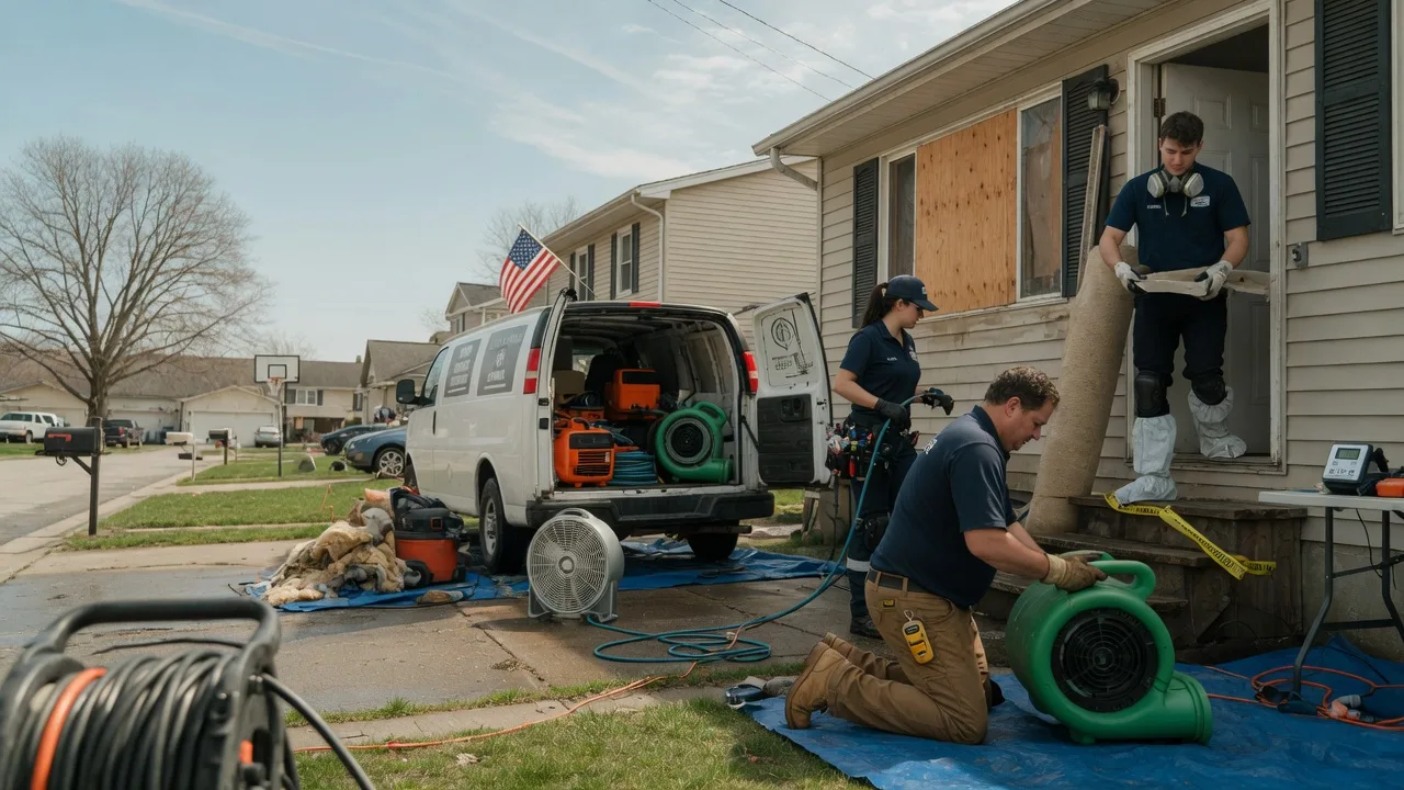 Water Damage Restoration in Allen, OK near me
